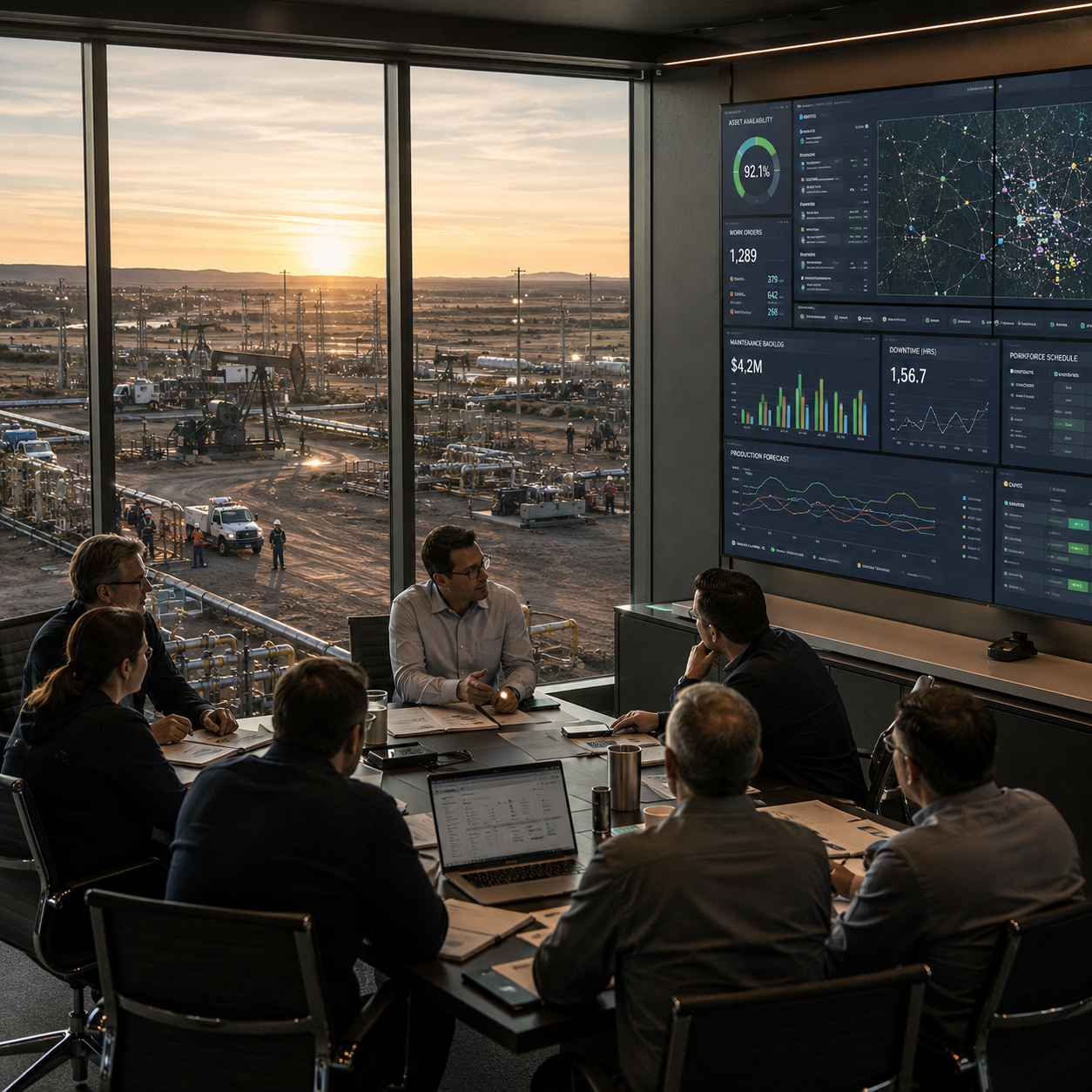 IFS for Upstream Oil and Gas Field Service