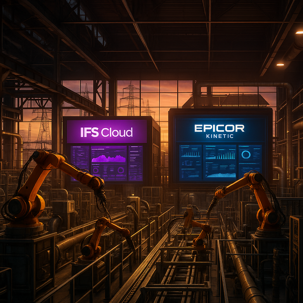 IFS vs Epicor: Which ERP Is Right for Industrial Manufacturing?