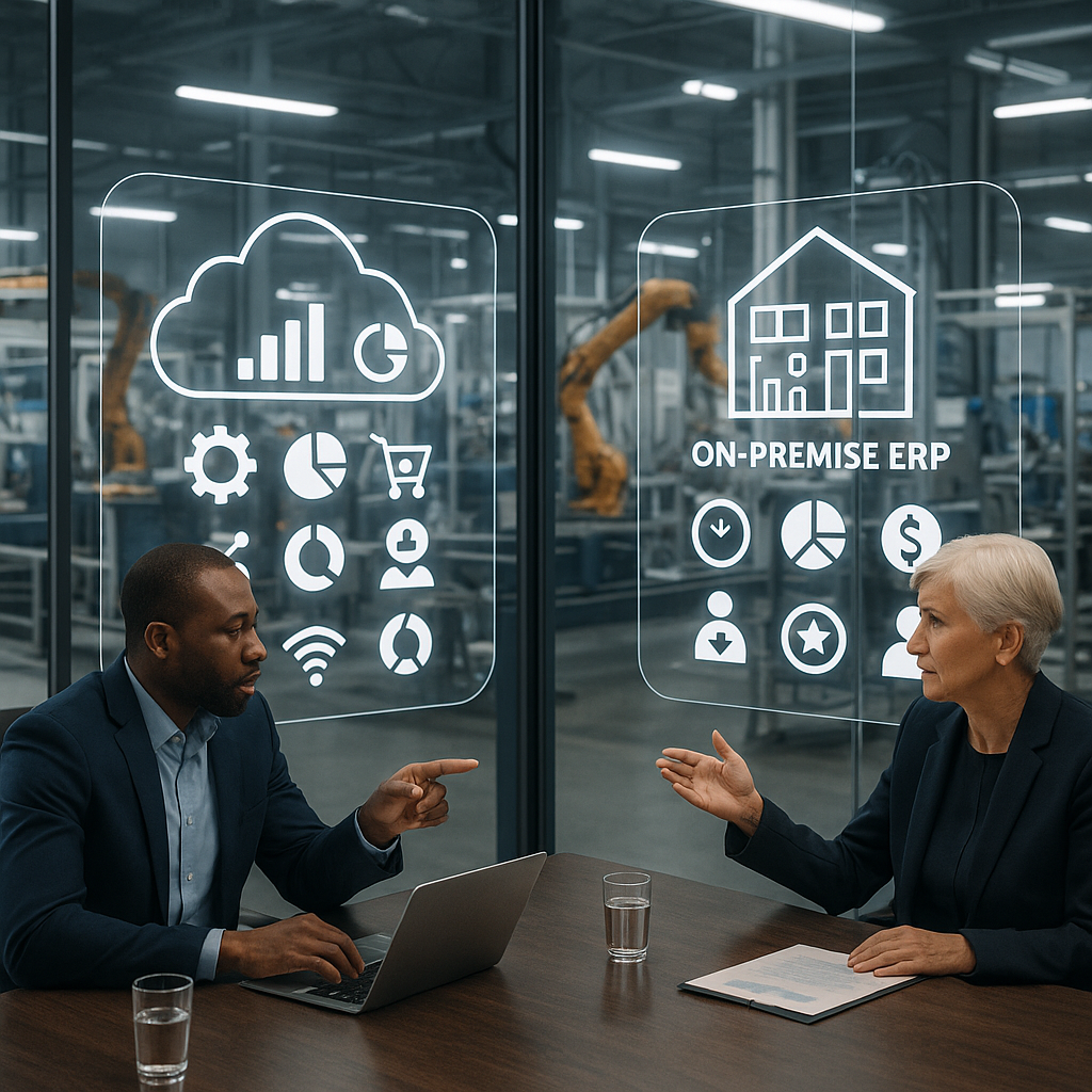 Cloud ERP vs On-Premise ERP: Which Is Right for Your Manufacturing Business?