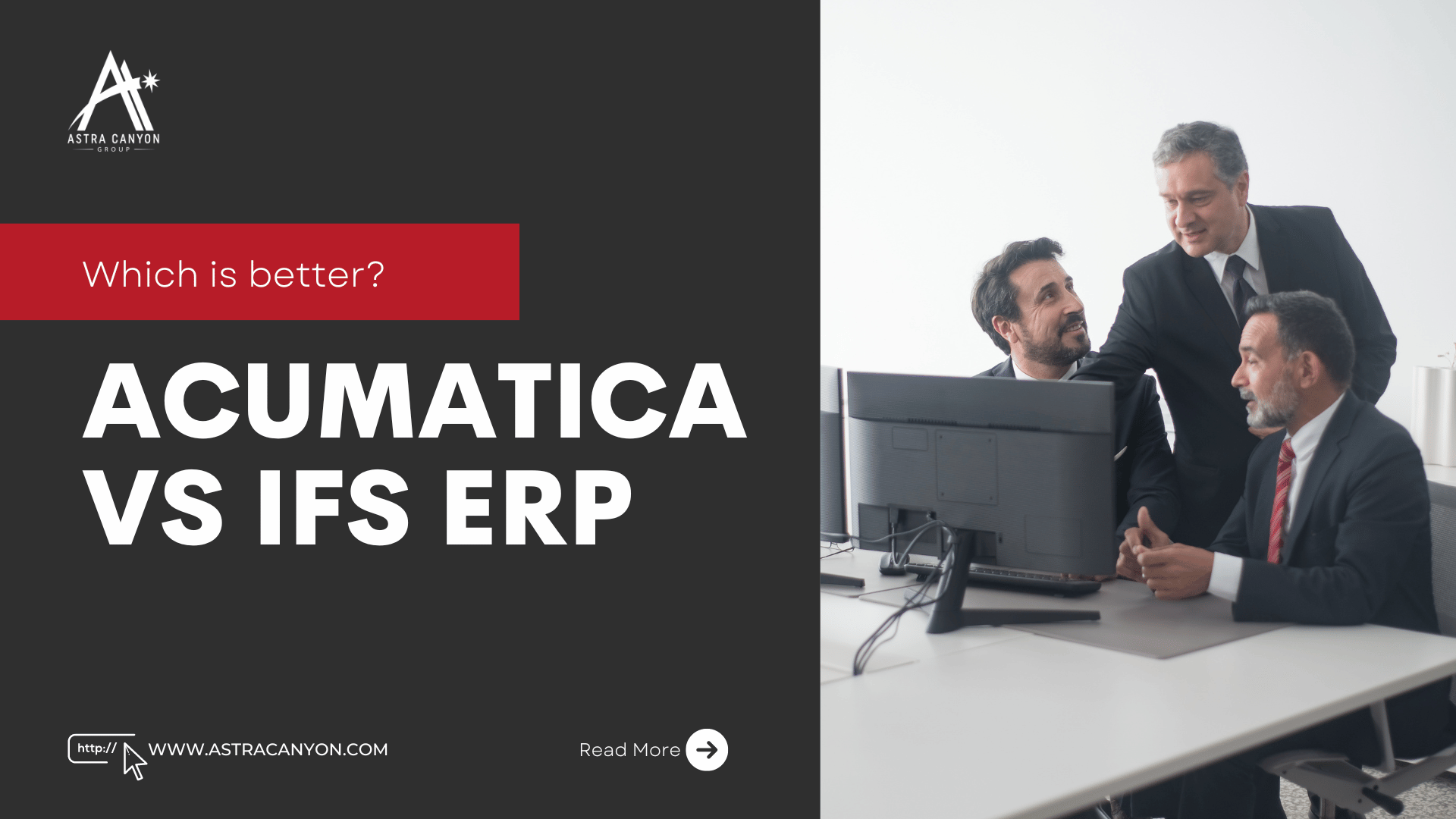 Acumatica vs IFS, ERP software